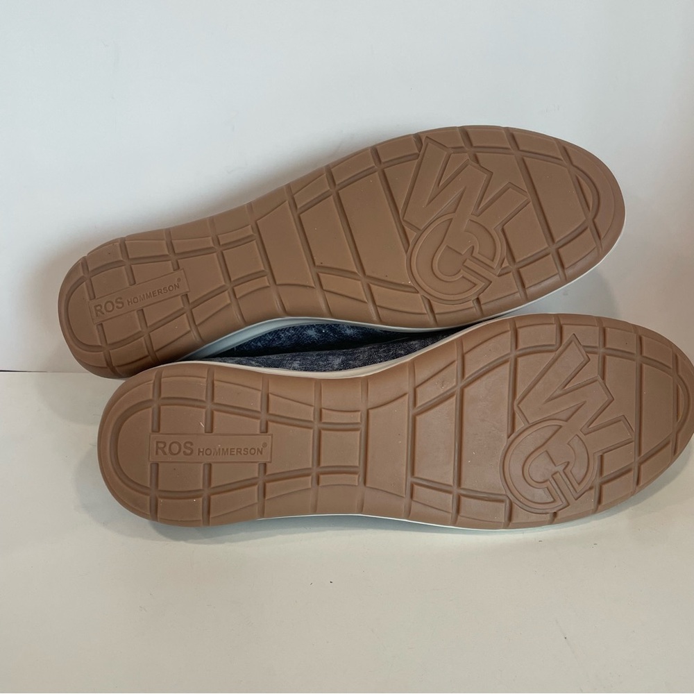 Ros Hommerson Orleans Denim Printed Leather Casual Shoe Women’s Size 10 Comfort - Picture 6 of 8